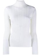 Blumarine Knitted Sweatshirt - White