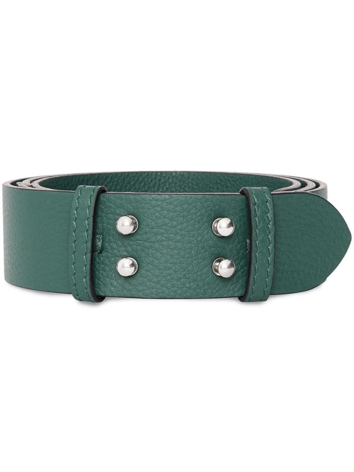 Burberry Push Stud Belt - Green