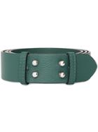 Burberry Push Stud Belt - Green
