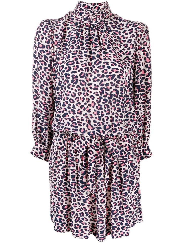 Zadig & Voltaire Leopard Print Dress - White