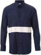 Matthew Miller Contrasting Stripe Shirt