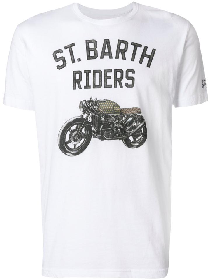 Mc2 Saint Barth Printed T-shirt - White