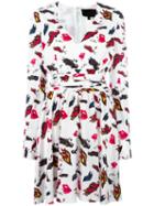 Philipp Plein Markab Dress, Women's, Size: Xl, White, Polyester/acetate