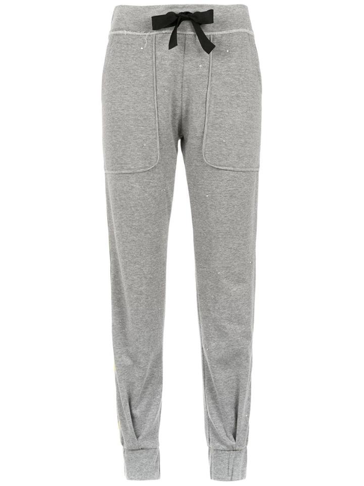 Andrea Bogosian Side Stripe Joggers - Grey