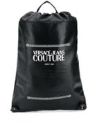 Versace Jeans Couture Logo Backpack - Black