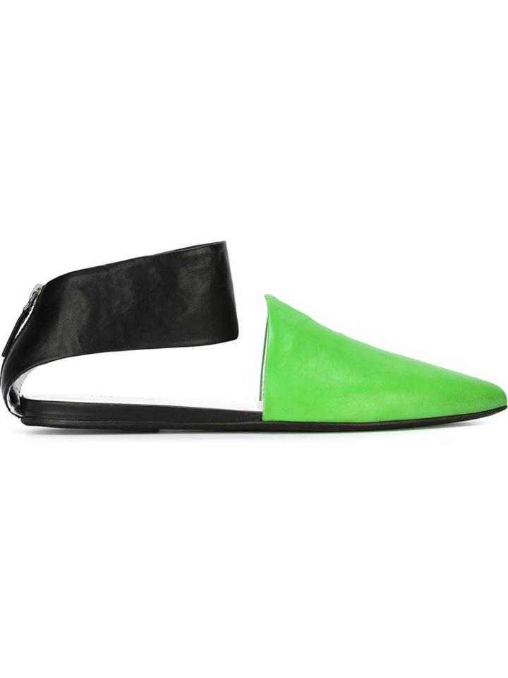 Marsèll Ankle Strap Ballerina Shoes