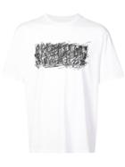 Maison Margiela Graffiti Print T-shirt - White