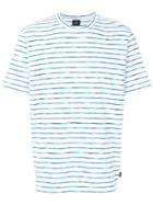 Ps By Paul Smith Faded Stripe T-shirt - White