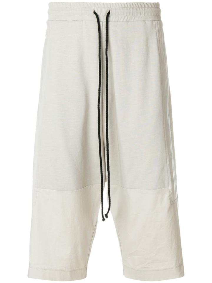 Lost & Found Rooms Panelled Shorts - Nude & Neutrals