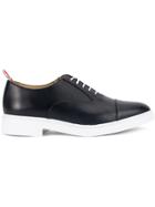 Thom Browne Contrast Sole Oxford Shoes - Black