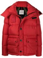 Moncler Dary Short Down Jacket - Red
