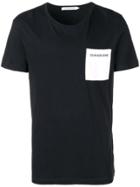 Calvin Klein Jeans Contrast Pocket T-shirt - Black