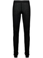 Ann Demeulemeester Semi-sheer Leggings - Black