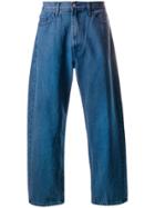 Sunnei Balloon-leg Mid-rise Jeans - Blue