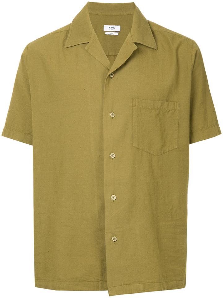 Cmmn Swdn Classic Short-sleeve Shirt - Green