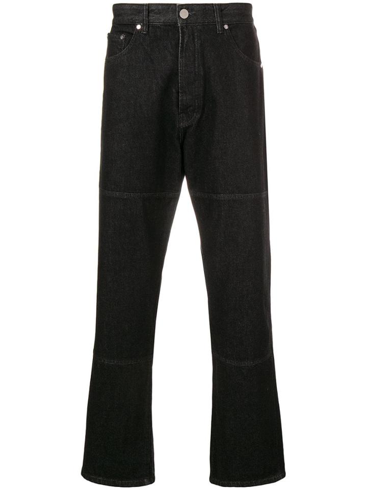 Études Corner Straight-leg Jeans - Black