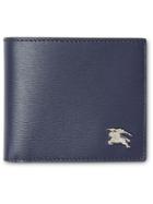 Burberry London Leather International Bifold Wallet - Blue
