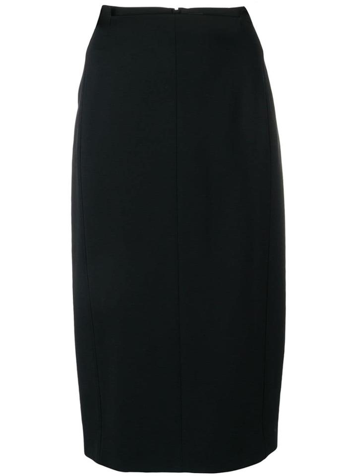 Joseph Plain Pencil Skirt - Black