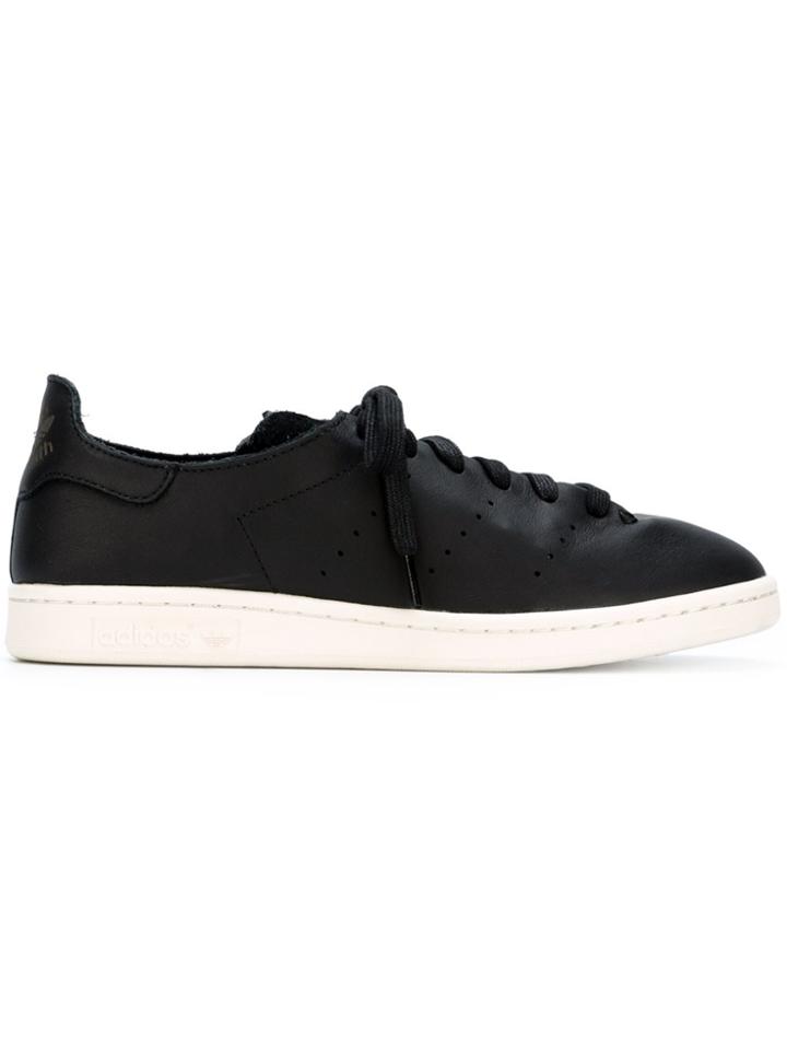Adidas Adidas Originals Stan Smith Leather Sock Sneakers - Black