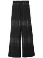 Damir Doma - Printed Wide Leg Trousers - Men - Cotton - L, Black, Cotton