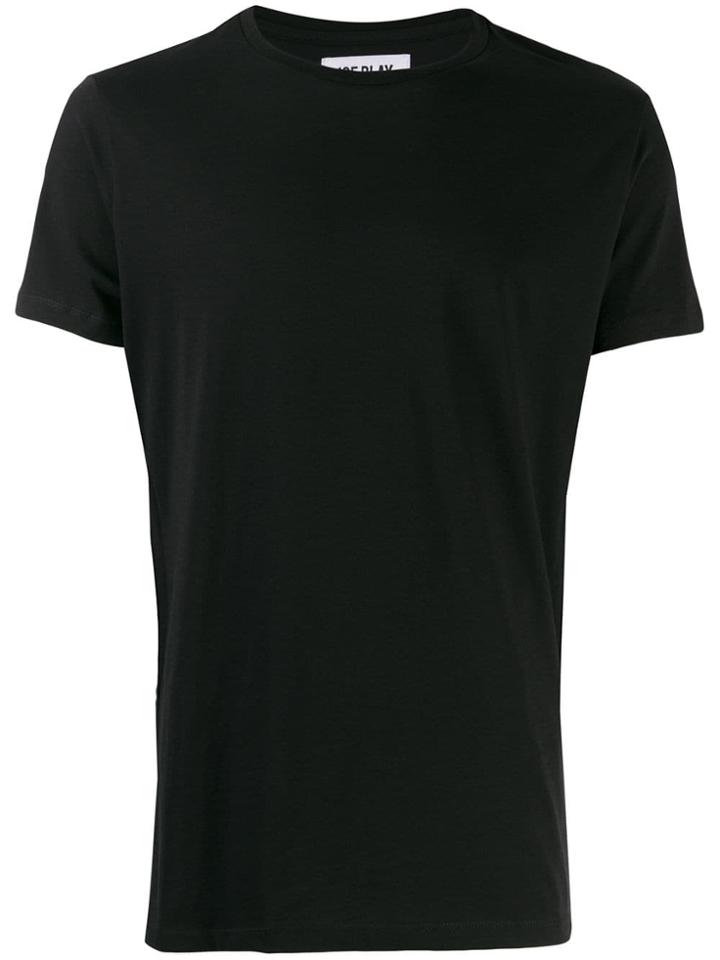 Iceberg Appliqué Detail T-shirt - Black