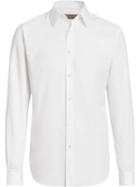 Burberry Slim Fit Poplin Shirt - White