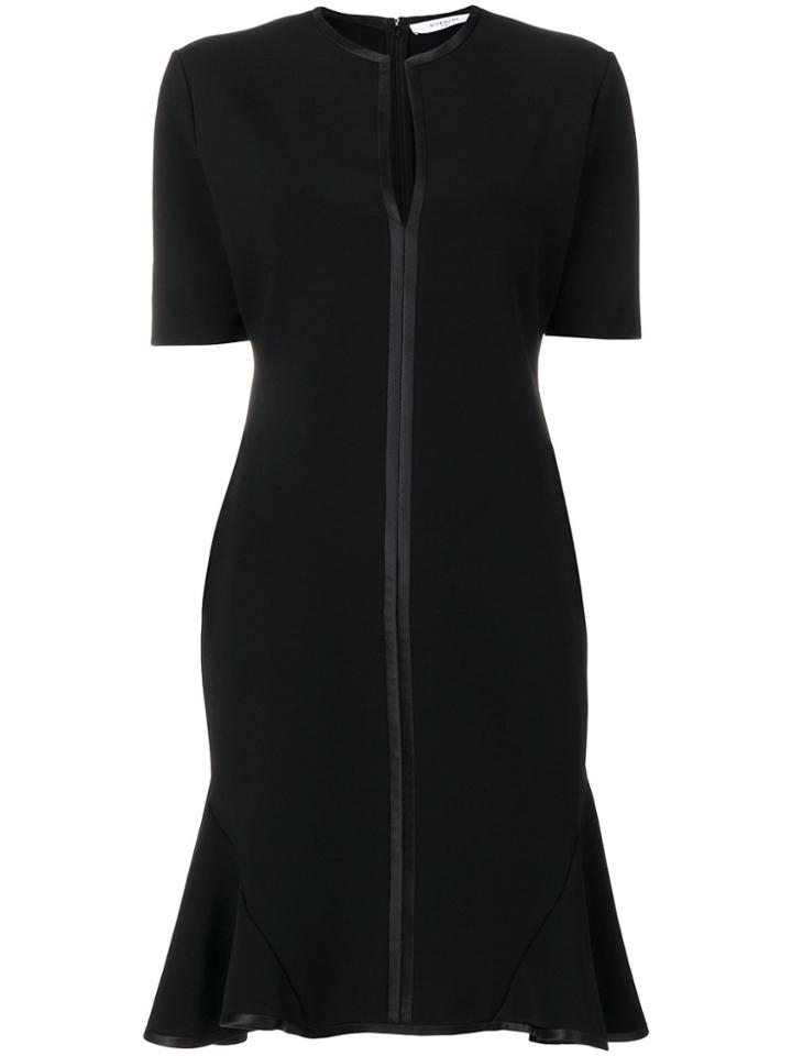 Givenchy Flared Tailored Dress - Black