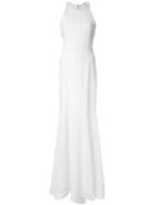Rebecca Vallance 'breakers' Bow Detail Gown, Women's, Size: 6, White, Polyurethane