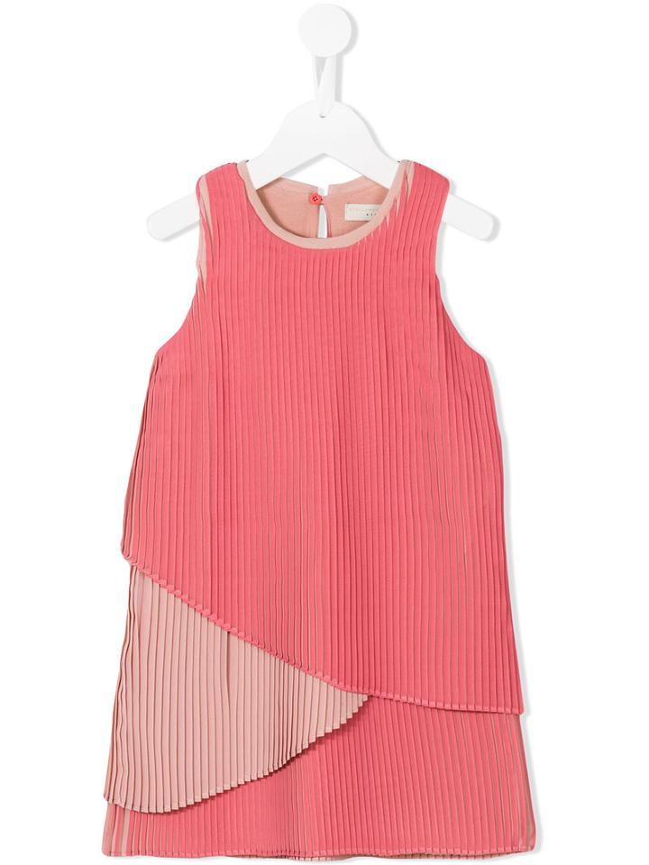 Stella Mccartney Kids Sasha Crepe Dress, Toddler Girl's, Size: 5 Yrs, Pink/purple