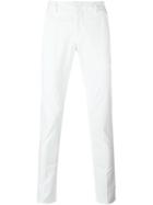 Dondup Slim Fit Chinos - White