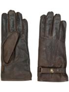Belstaff Buckled Gloves - Brown