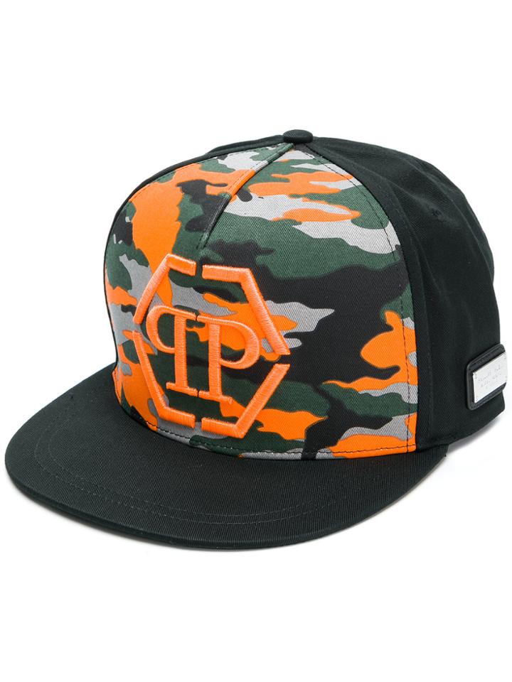 Philipp Plein Scott Cap - Black