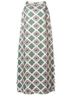 Sport Max Code Embroidered Maxi Dress - Pink