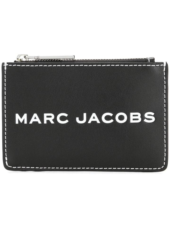 Marc Jacobs Logo Zipped Wallet - Black