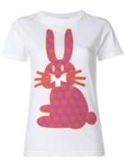 Peter Jensen Polka Dot Rabbit T-shirt - White