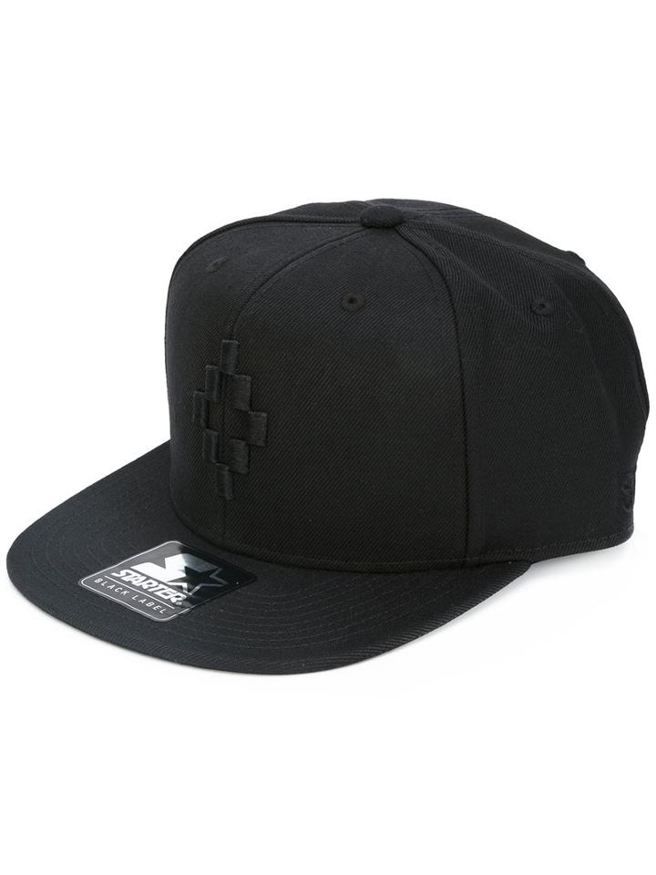 Marcelo Burlon County Of Milan Starter Jons Cap, Men's, Black, Acrylic/wool
