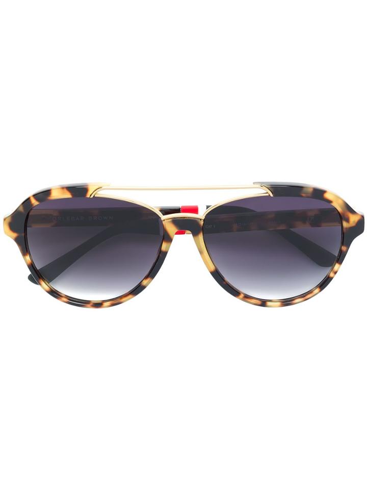 Orlebar Brown Orlebar Brown X Linda Farrow Square Sunglasses -