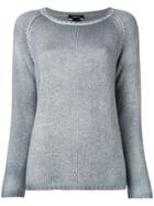 Avant Toi Relaxed Sweater - Blue