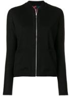 Ps By Paul Smith Jersey Bomber Jacket - Black