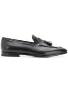Salvatore Ferragamo Tassel-embellished Loafers - Black