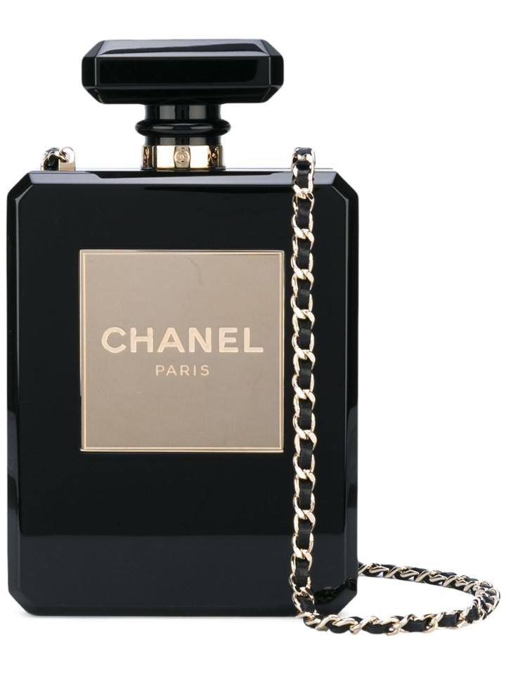 Chanel Pre-owned Perfume Bottle Bag - Black