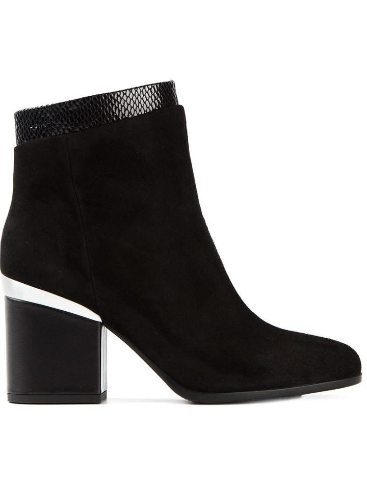 Hogan Almond Toe Ankle Boots
