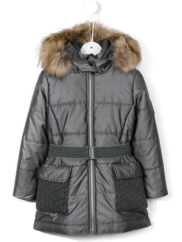 Lapin House Padded Coat & Backpack Set, Girl's, Size: 12 Yrs, Grey