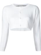 Comme Des Garçons Comme Des Garçons Cropped Cardigan