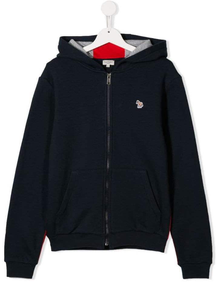 Paul Smith Junior Padded Bomber Jacket - Blue