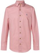 Vivienne Westwood High Collar Shirt - Pink & Purple