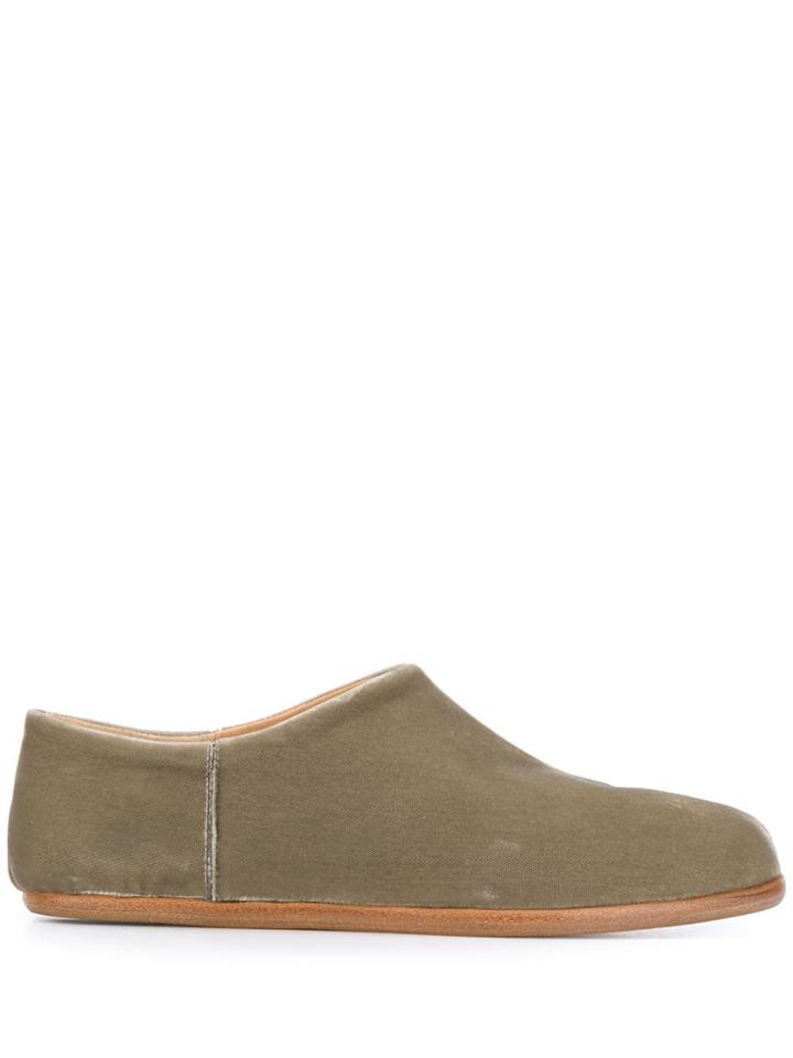 Maison Margiela Tabi Toe Mocassins - Neutrals
