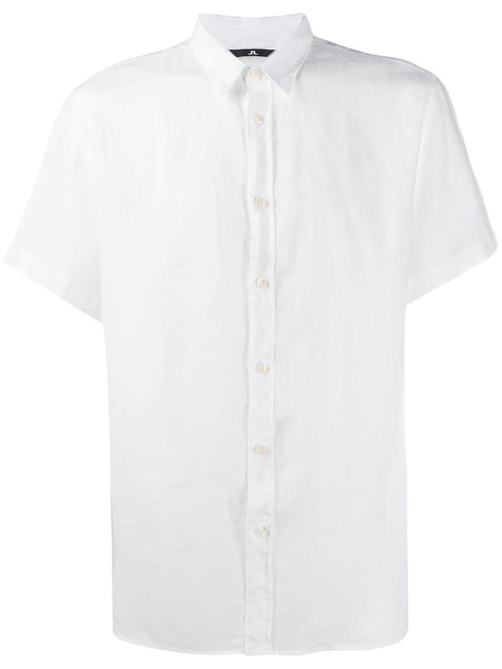 J.lindeberg Short-sleeved Daniel Shirt - White