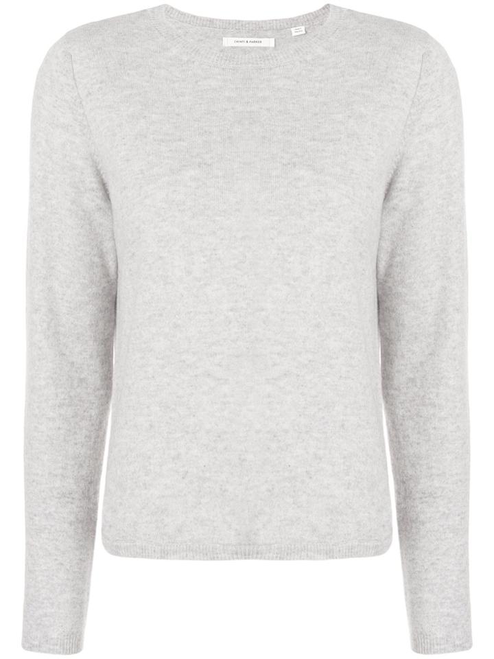 Chinti & Parker Relaxed Fit Top - Grey