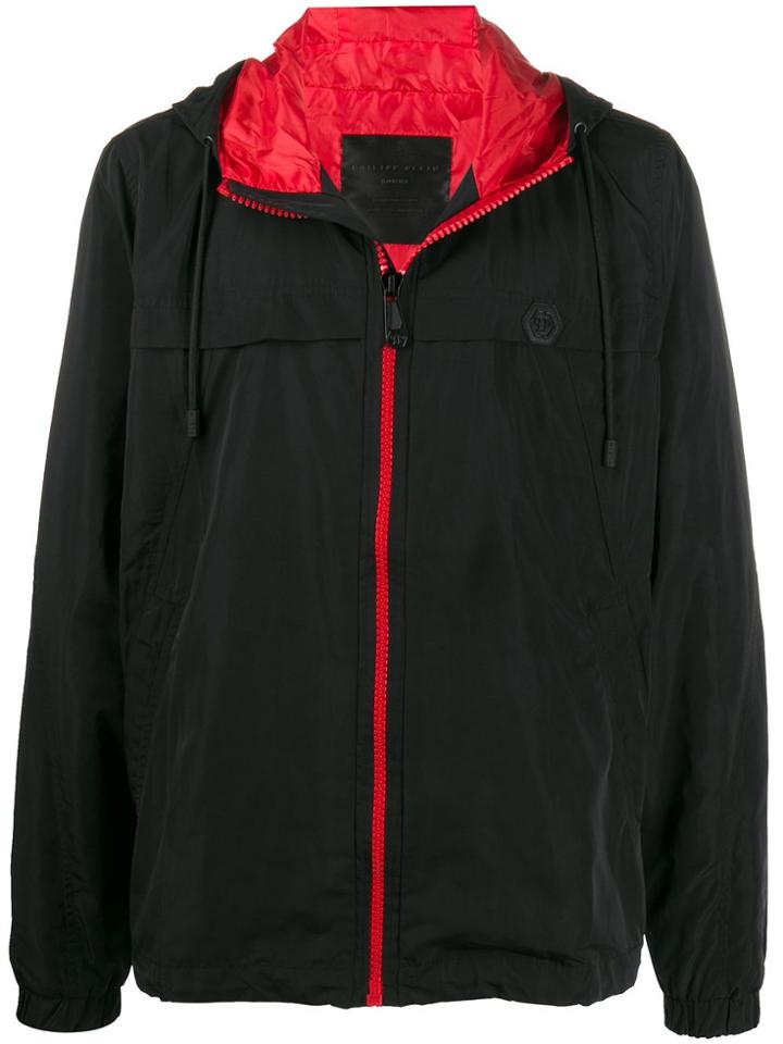 Philipp Plein 20th Anniversary Hooded Jacket - Black